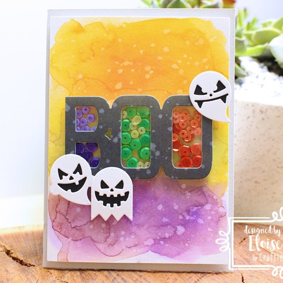 Impression Obsession 8 pcs GHOSTIES craft die - Picture 3 of 4